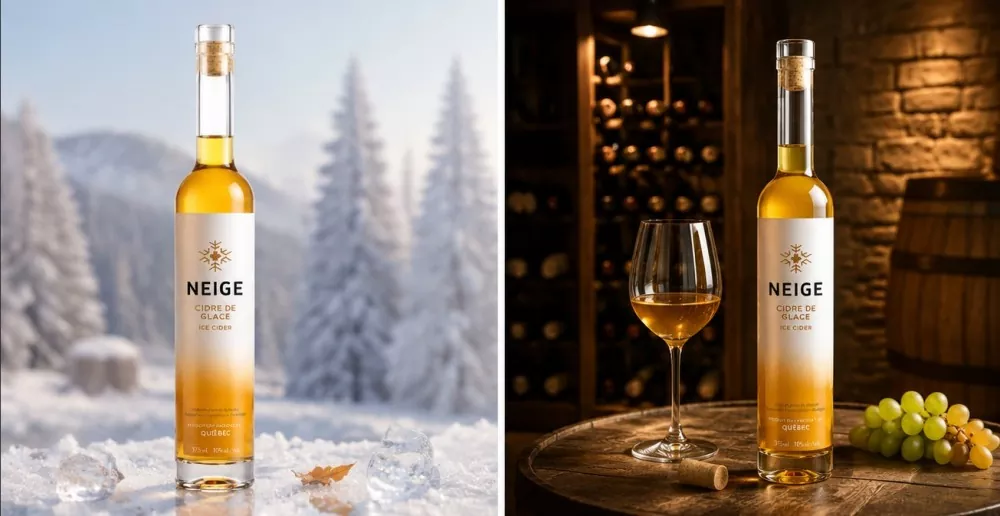 375ml Glass Round Ice Bottle with T-Cork